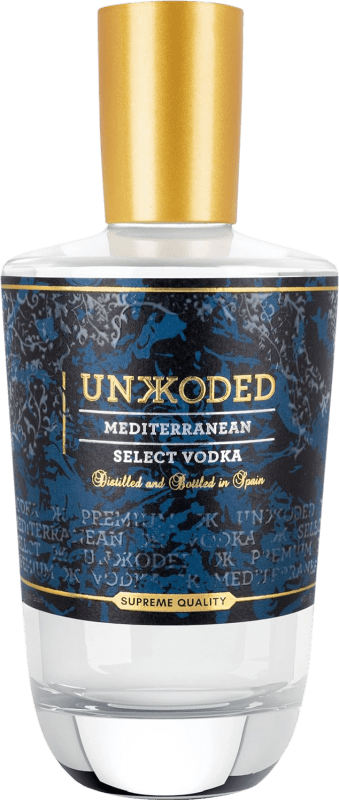 38,95 € Envio grátis | Vodka Unkkoded. Mediterráneo Premium