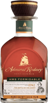 Rum Admiral Rodney HMS Formidable Saint Lucia Rare — Esclusivo