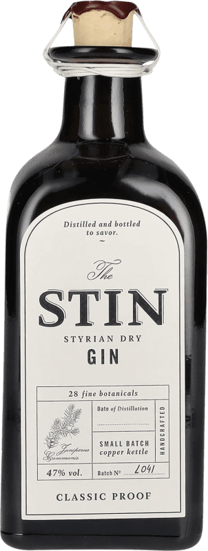 Envio grátis | Gin ‎Stin Áustria Garrafa Medium 50 cl