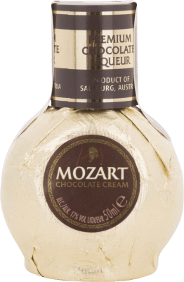 Crema de Licor Suntory Mozart Gold Chocolate Botellín Miniatura 5 cl