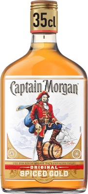 送料無料 | ラム Captain Morgan Dorado Especiado Original イギリス 3分の1リットルのボトル 35 cl