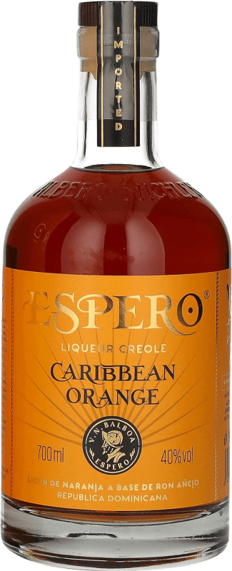 Envoi gratuit | Rhum Espero Caribbean Orange Creole République Dominicaine 70 cl