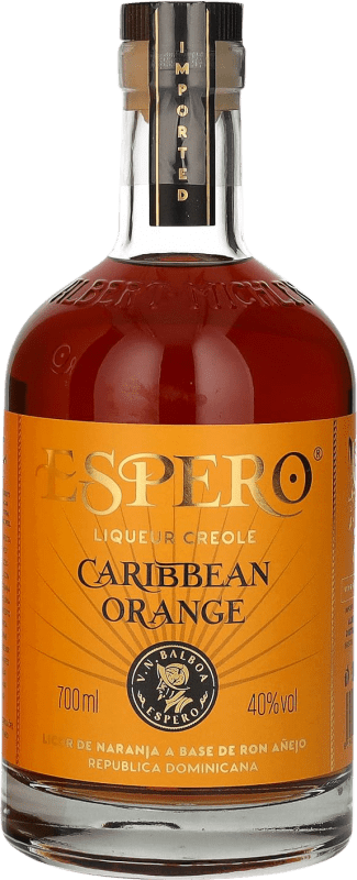 Free Shipping | Rum Espero Creole Caribbean Orange Dominican Republic 70 cl