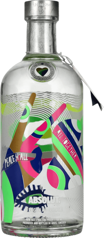 85,95 € Envio grátis | Vodca Absolut Life Ball Original Limited Edition