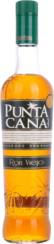 19,95 € | Rhum Puntacana Dorado Viejo — Vieux République Dominicaine 70 cl