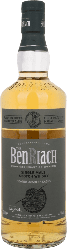 Envoi gratuit | Single Malt Whisky The Benriach Peated Quarter Casks Royaume-Uni 70 cl