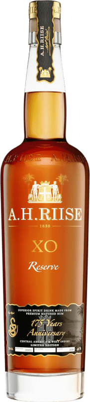 82,95 € Бесплатная доставка | Ром A.H. Riise 175th Anniversary Ограниченный выпуск XO Extra Old — Экстра Олд, Резерва