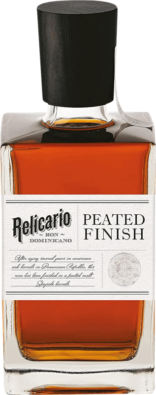 Spedizione Gratuita | Rum Relicario Dominicano Cask Finish — Affinato in Botte, Peated — Torbato Spagna 70 cl
