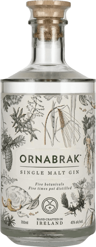 免费送货 | 威士忌单一麦芽威士忌 Ornabrak. Gin 爱尔兰 70 cl