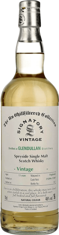 54,95 € | Whisky Blended Signatory Vintage The Un-Chillfiltered Collection at Glendullan Reino Unido 12 Anos 70 cl