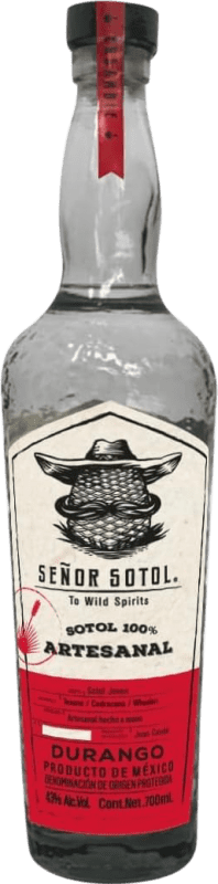 Envoi gratuit | Whisky Blend Gerardo Ruelas Sotol Señor Ensamble Durango Dasylirion Texanum Cedrosanum Wheeleri Mexique 70 cl