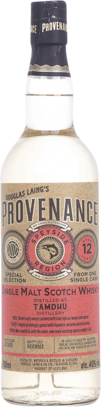 Envoi gratuit | Whisky Single Malt Douglas Laing's Provenance at Tamdhu Royaume-Uni 12 Ans 70 cl