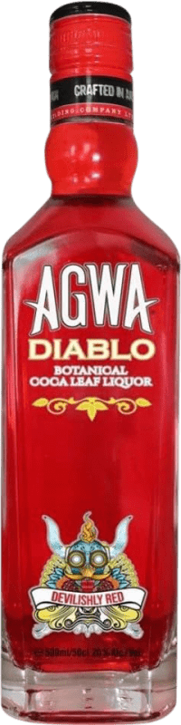 Бесплатная доставка | Ликеры Agwa. Diablo Botanical Coca Leaf Боливия бутылка Medium 50 cl