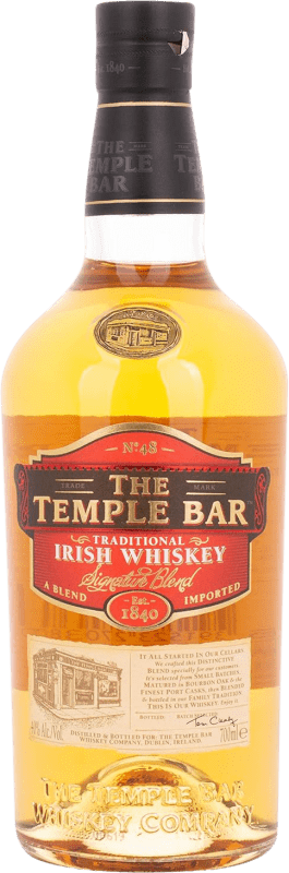 Envoi gratuit | Blended Whisky ‎The Temple Bar Signature Traditional Irlande 70 cl