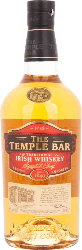 送料無料 | ブレンデッドウイスキー The Temple Bar Signature 伝統的 アイルランド 70 cl
