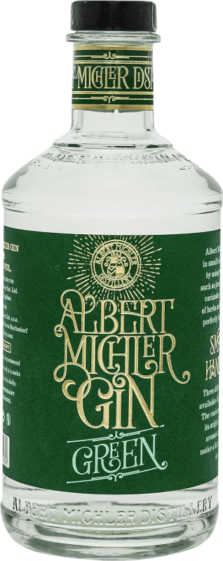 Бесплатная доставка | Джин Albert Michler Small Batch Green Gin Объединенное Королевство 70 cl