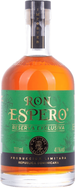 免费送货 | 朗姆酒 Espero Exclusivo — 独家 珍藏 多明尼加共和国 70 cl