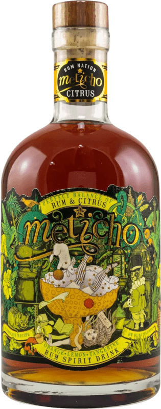 Бесплатная доставка | Ром Rum Nation Meticho Rum & Citrus воссоединение 70 cl