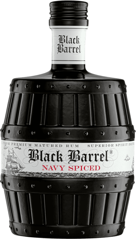 68,95 € Free Shipping | Rum Aalborg Black Barrel Navy Spiced