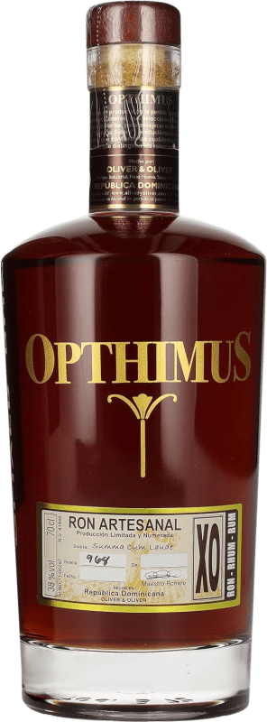 Envoi gratuit | Rhum Oliver & Oliver Opthimus Summa Cum Laude XO XO Extra Old Très Vieux République Dominicaine 70 cl