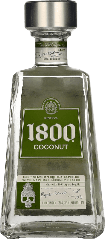 69,95 € Envío gratis | Tequila José Cuervo 1800 Coconut