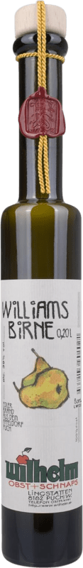 Envio grátis | Licores Wilhelm Áustria Garrafinha 20 cl Williamsbirne — Pêra Williams