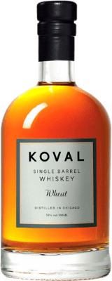 Free Shipping | Single Malt Whisky Koval Single Barrel United States Medium Bottle 50 cl Wheat