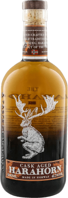 Free Shipping | Gin Harahorn Cask Aged Norway Medium Bottle 50 cl