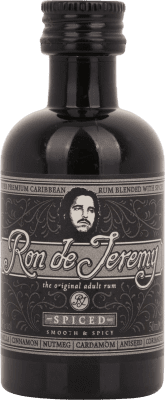 18,95 € Envoi gratuit | Rhum Ron de Jeremy Spiced PET Bouteille Miniature 5 cl