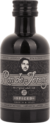 Free Shipping | Rum Ron de Jeremy Spiced Netherlands Miniature Bottle 5 cl PET