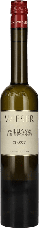 Envío gratis | Licores Wieser Birnenschnaps Classic — Clásico Austria Botella Medium 50 cl Williamsbirne — Pera Williams