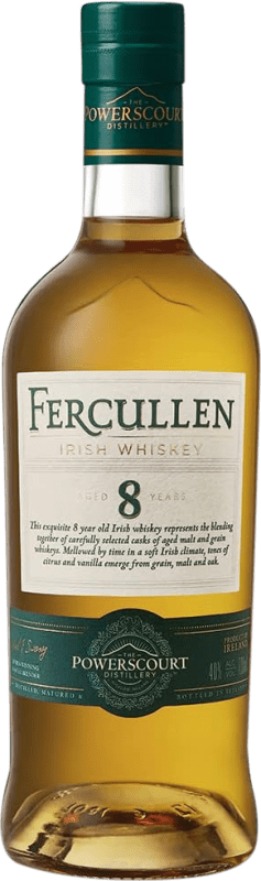 Kostenloser Versand | Blended Whisky Fercullen Premium Irland 8 Jahre 70 cl