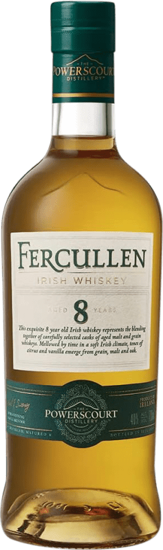 Envoi gratuit | Blended Whisky Fercullen Premium Irlande 8 Ans 70 cl