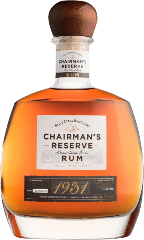 Бесплатная доставка | Ром Saint Lucia Distillers Chairman's 1931 Finest Резерв Санкт-Люсия 70 cl