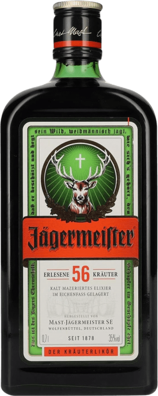 Envoi gratuit | Liqueur aux Herbes Mast Jägermeister Neon Édition Limitée Allemagne 70 cl