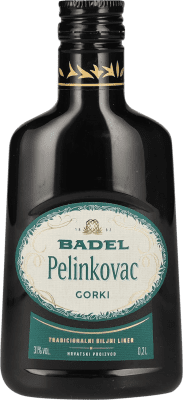 38,95 € Envio grátis | Caixa de 6 unidades Licores Badel 1862 Pelinkovac Gorki Garrafa Pequena 20 cl