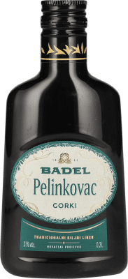 Бесплатная доставка | Коробка из 6 единиц Ликеры Badel 1862 Pelinkovac Gorki Германия Маленькая бутылка 20 cl