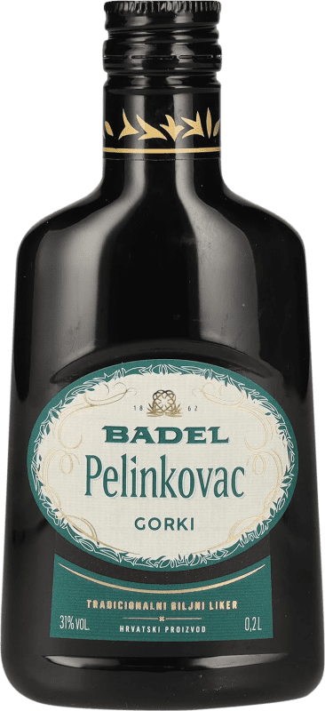 38,95 € Бесплатная доставка | Коробка из 6 единиц Ликёры Badel 1862 Pelinkovac Gorki Маленькая бутылка 20 cl