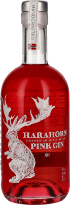 Бесплатная доставка | Джин Harahorn Small Batch Pink Gin Норвегия бутылка Medium 50 cl