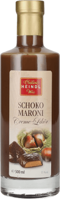 Envio grátis | Creme de Licor Walter Heindl Schoko Maroni Áustria Garrafa Medium 50 cl
