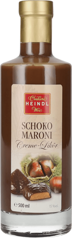免费送货 | 奶油利口酒 Walter Heindl Schoko Maroni 奥地利 中瓶装 50 cl Kastanie — 栗子, Chocolat — 巧克力