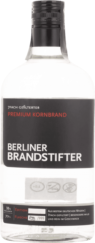 Envío gratis | Licores The Berliner Brandstifter Premium Kornbrand Alemania 70 cl