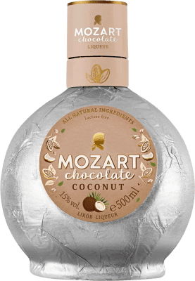 Crema de Licor Suntory Mozart Coconut Chocolate Botellín Miniatura 5 cl