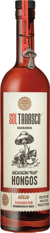 Envoi gratuit | Rhum Sol Tarasco Hongos Mexique 4 Ans 70 cl Setas — Champignons