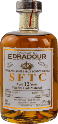 Бесплатная доставка | Купажированный виски Edradour Madeira Cask Matured SFTC Straight From The Cask Объединенное Королевство 12 Лет бутылка Medium 50 cl