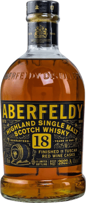 威士忌单一麦芽威士忌 Aberfeldy Casks Bolgheri Red 18 岁 70 cl