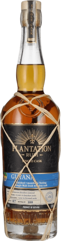 送料無料 | ラム Plantation Rum Guyana Single Cask Teeling Whiskey Cask Finish バルバドス 70 cl