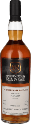 Whisky Single Malt Spirit & Cask At Tomatin Port Cask Finish — Afinado em Barrica, Single Cask — Barrica Única 70 cl
