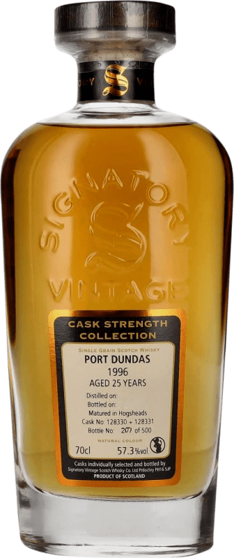 Kostenloser Versand | Blended Whisky Signatory Vintage At Port Dundas Cask Strength — Fassstärke, Collection — Kollektion Großbritannien 25 Jahre 70 cl