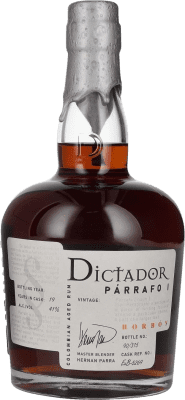 ウイスキーブレンド Dictador Párrafo I Borbón Vintage 19 年 70 cl